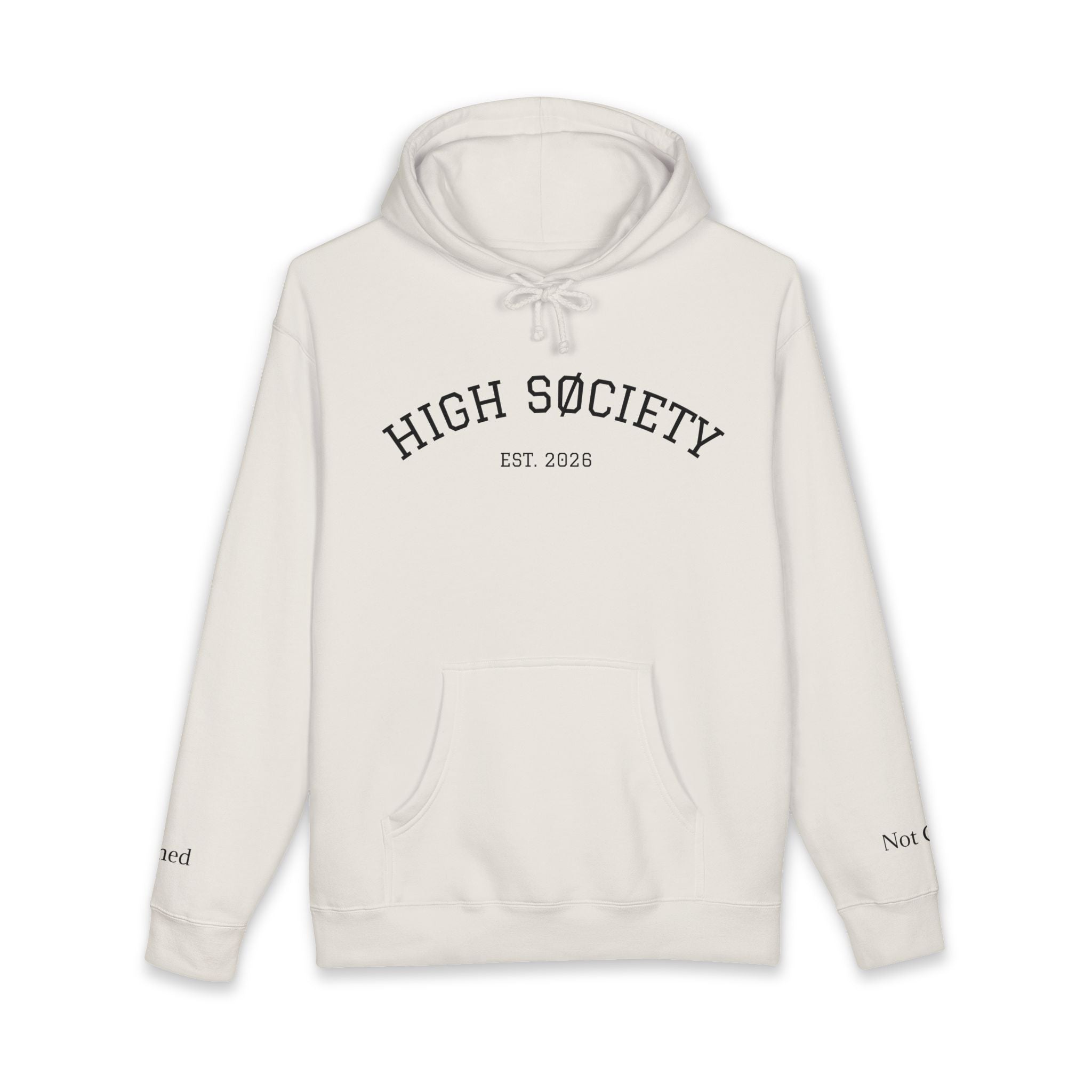 HIGH SØCIETY — Built Different. Hoodie
