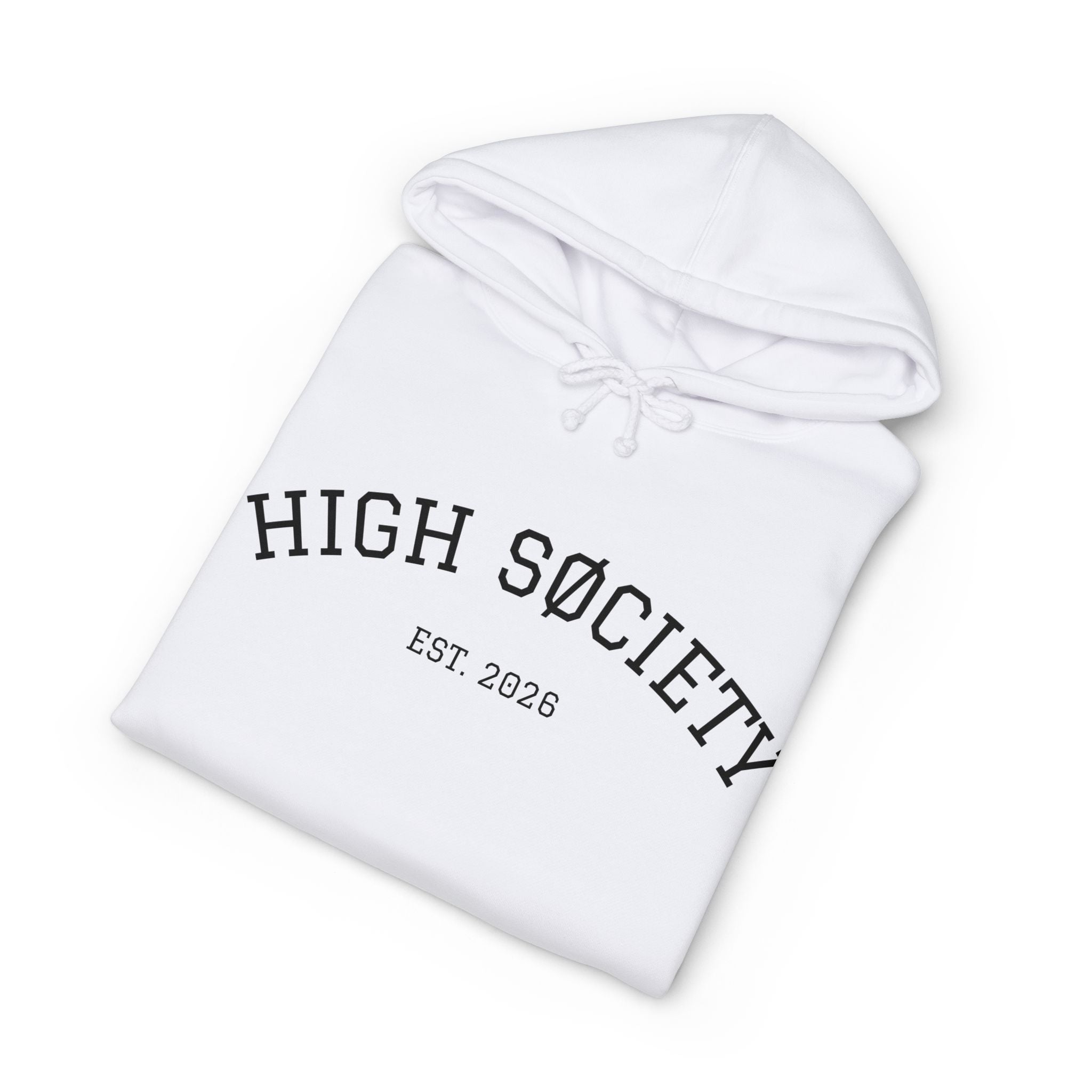HIGH SØCIETY — Built Different. Hoodie