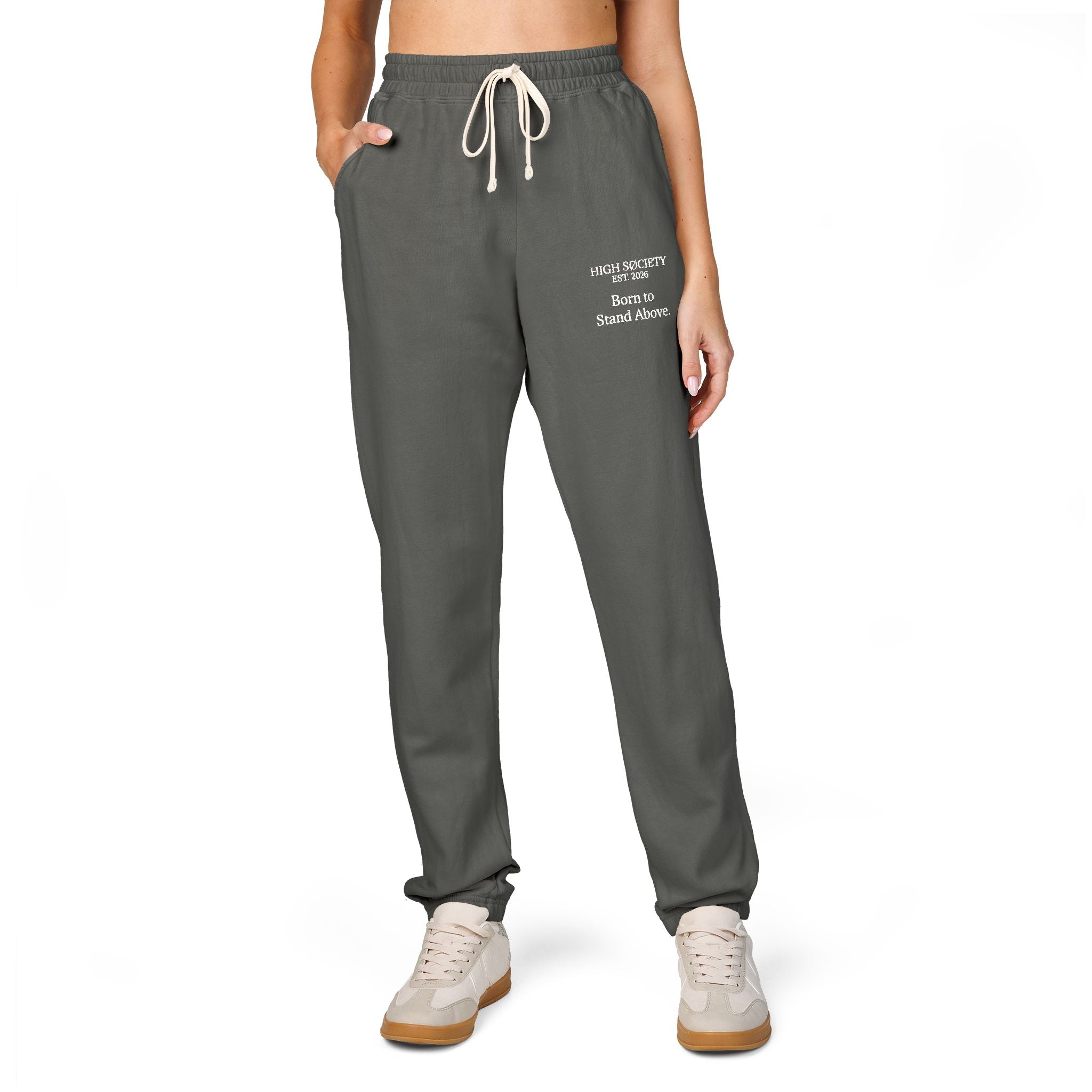 HIGH SØCIETY — Relaxed Fleece Sweatpants