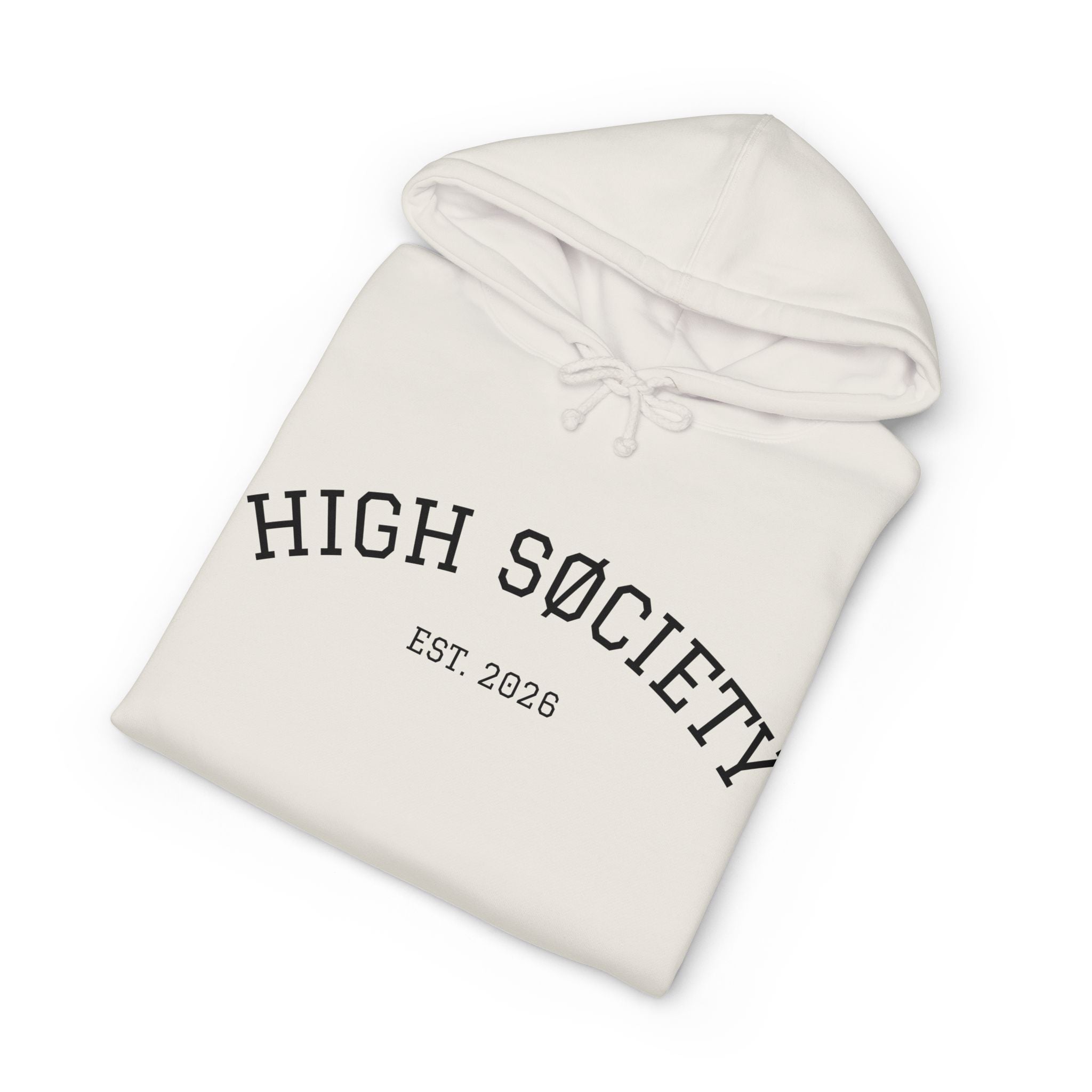 HIGH SØCIETY — Built Different. Hoodie