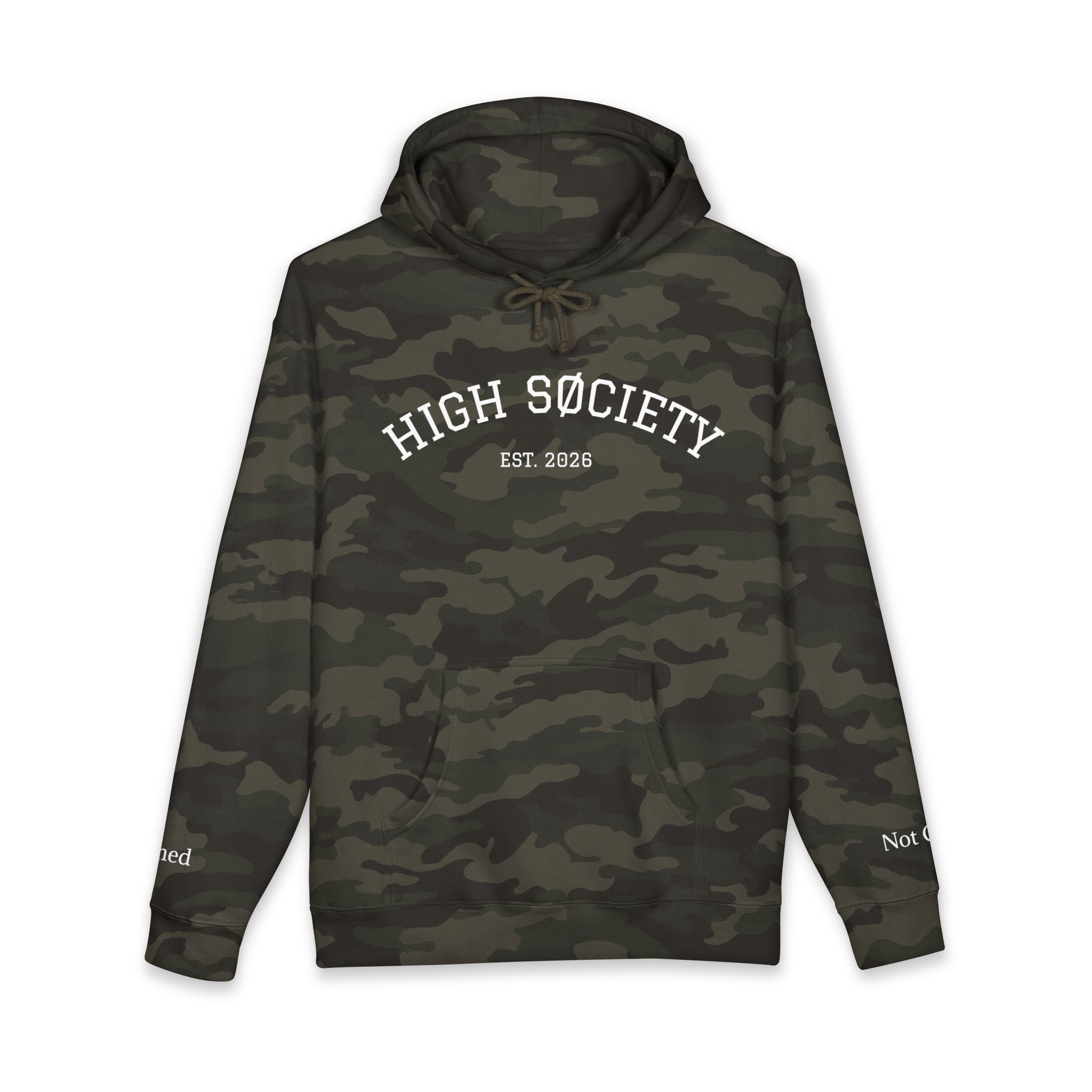 HIGH SØCIETY — Built Different. Hoodie