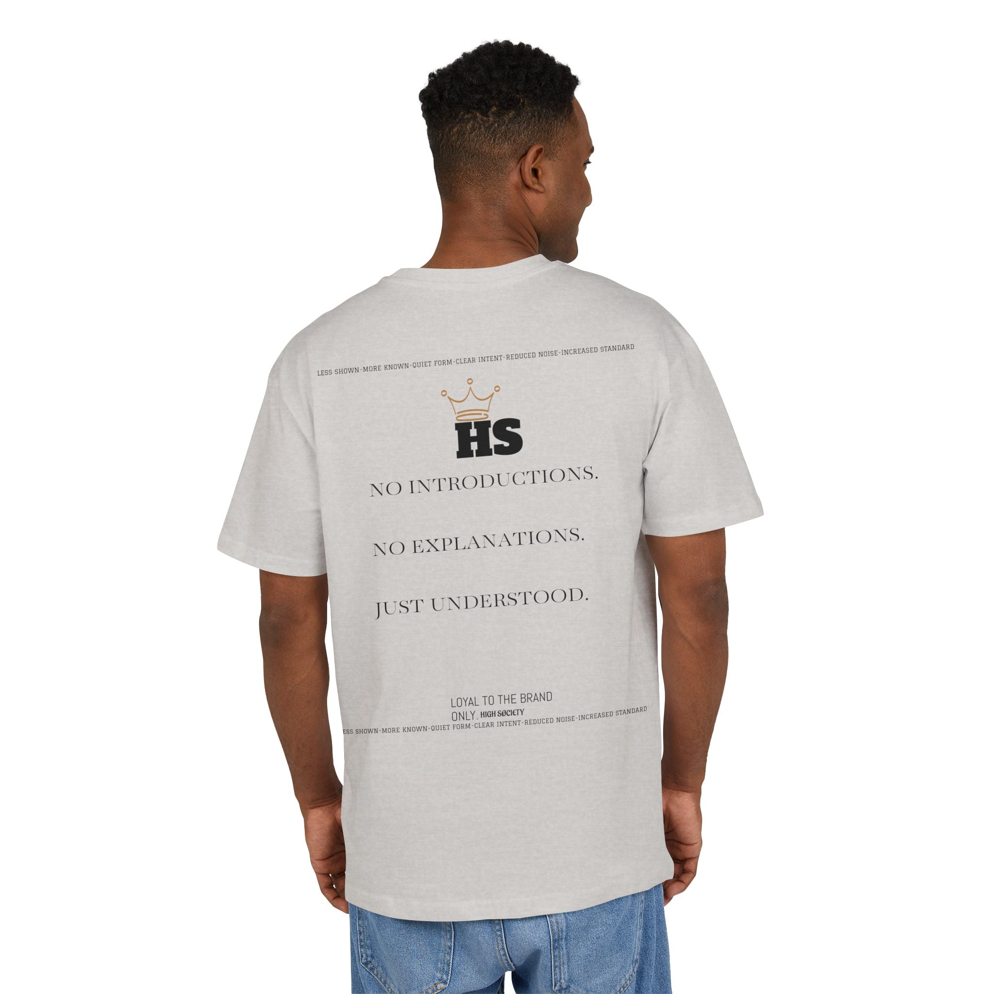 HIGH SØCIETY Oversized Tee