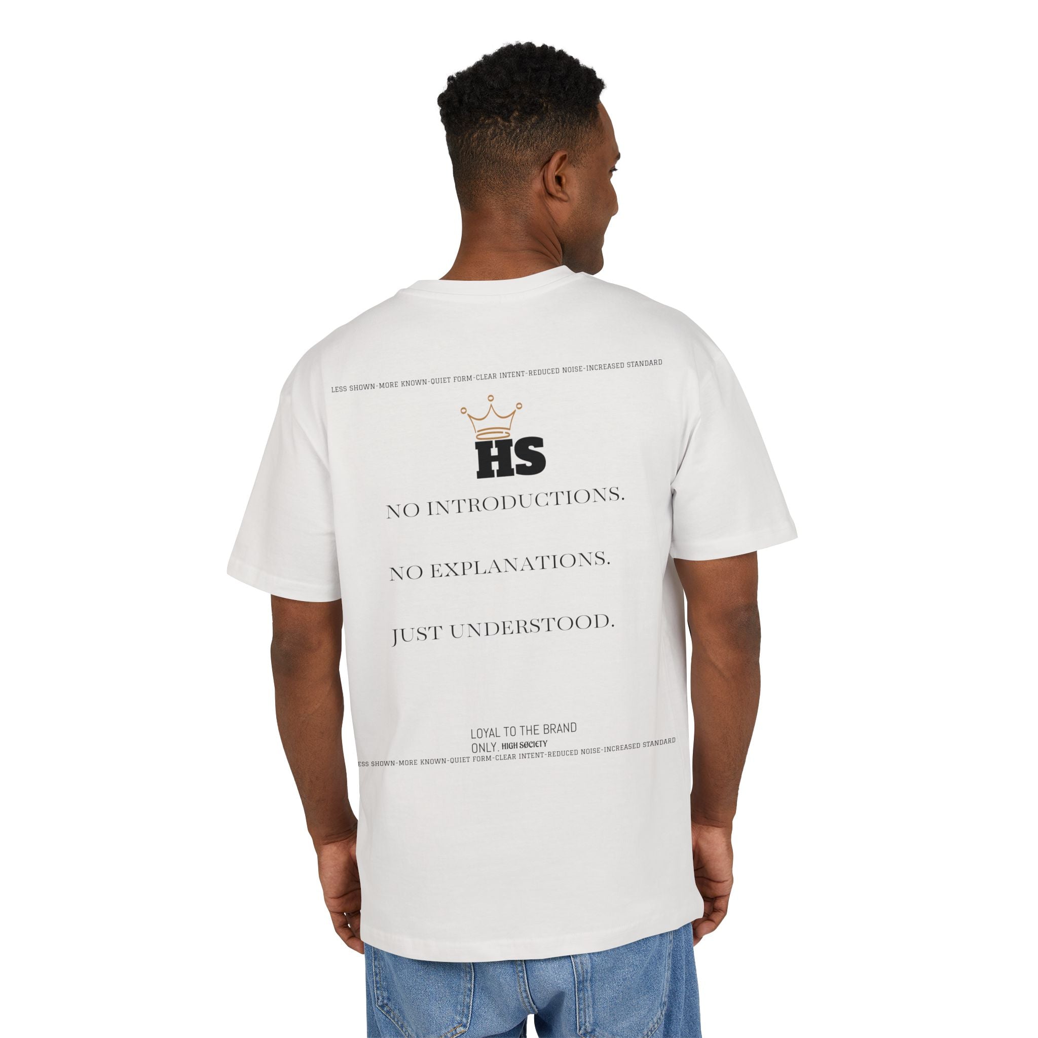HIGH SØCIETY Oversized Tee