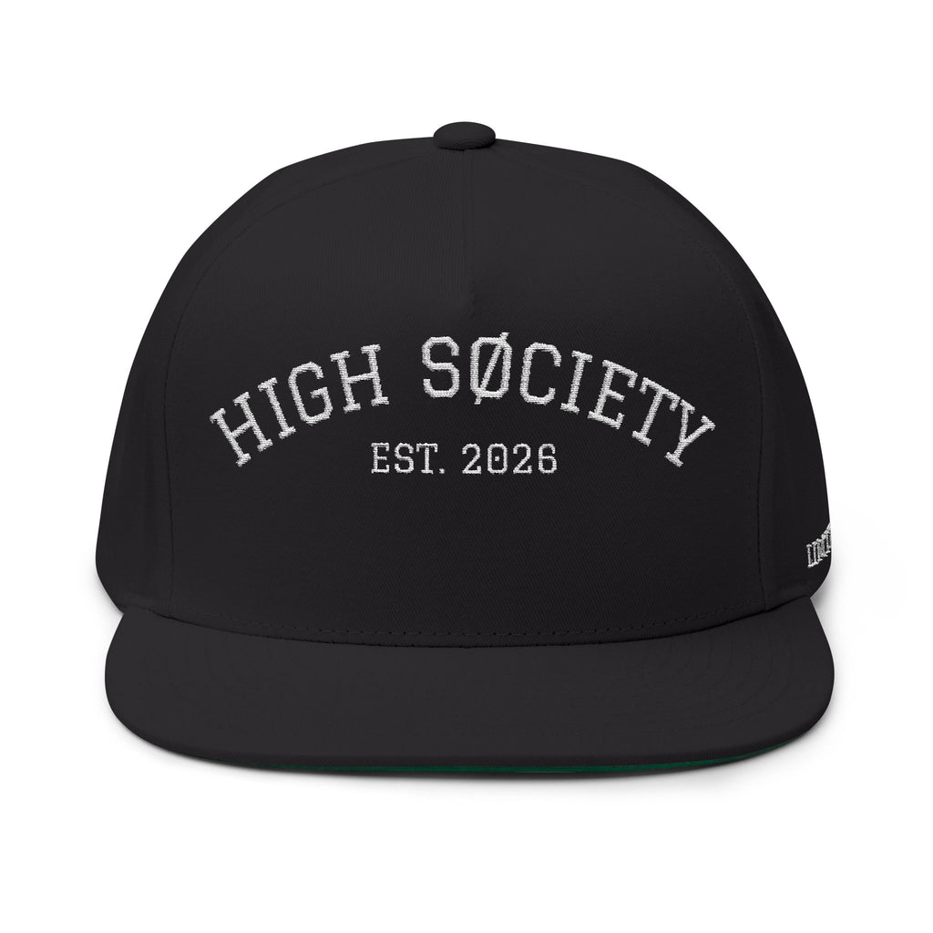 HIGH SØCIETY Flat Bill Cap