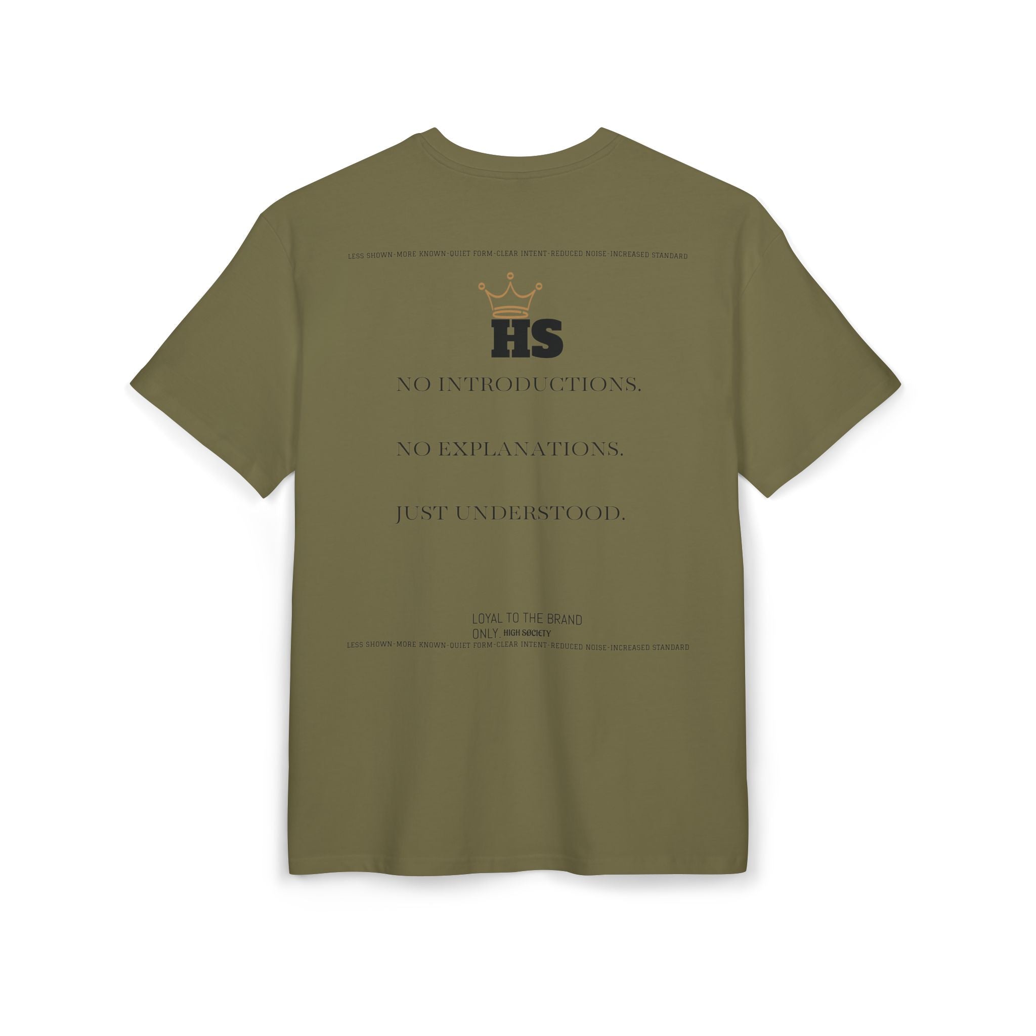 HIGH SØCIETY Oversized Tee