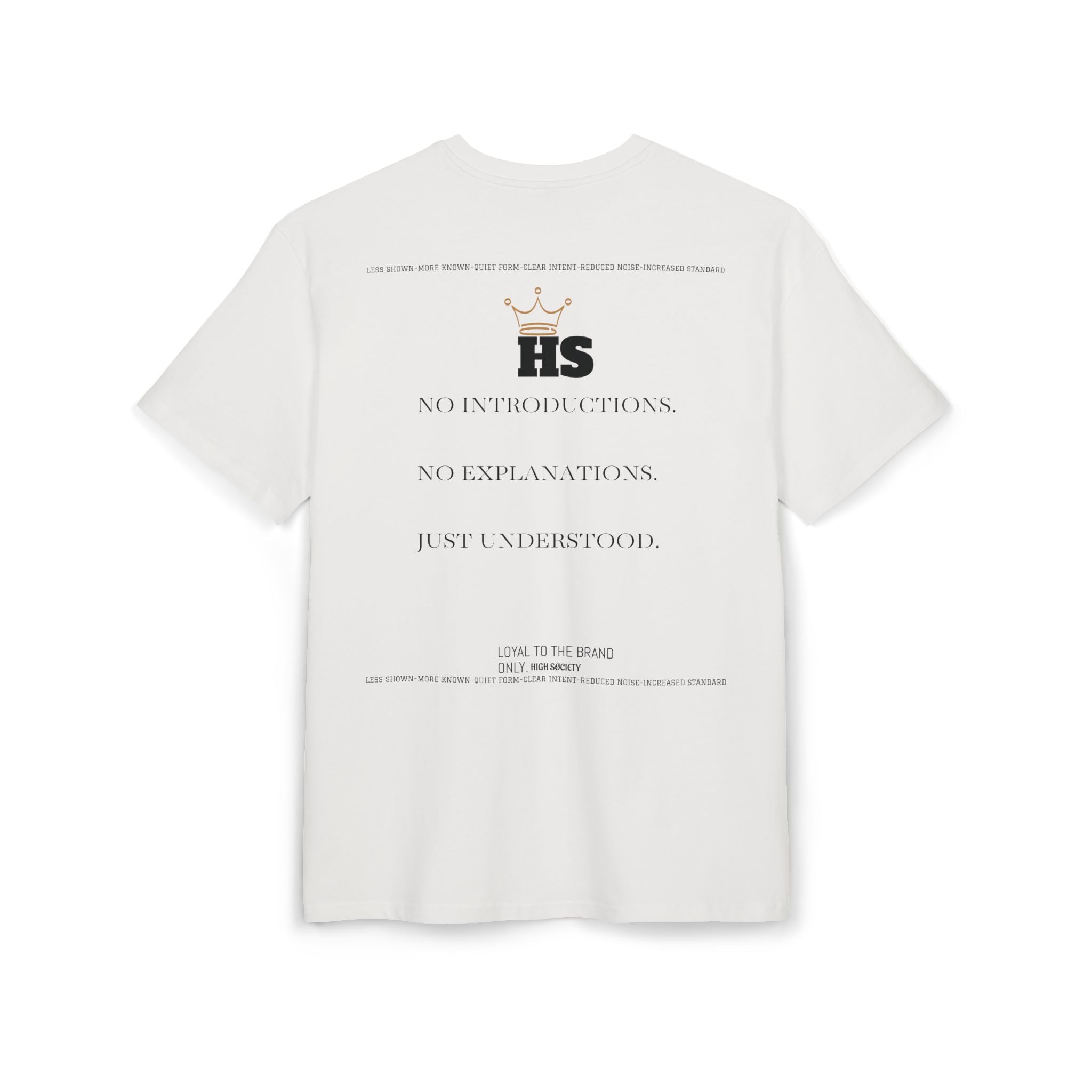 HIGH SØCIETY Oversized Tee