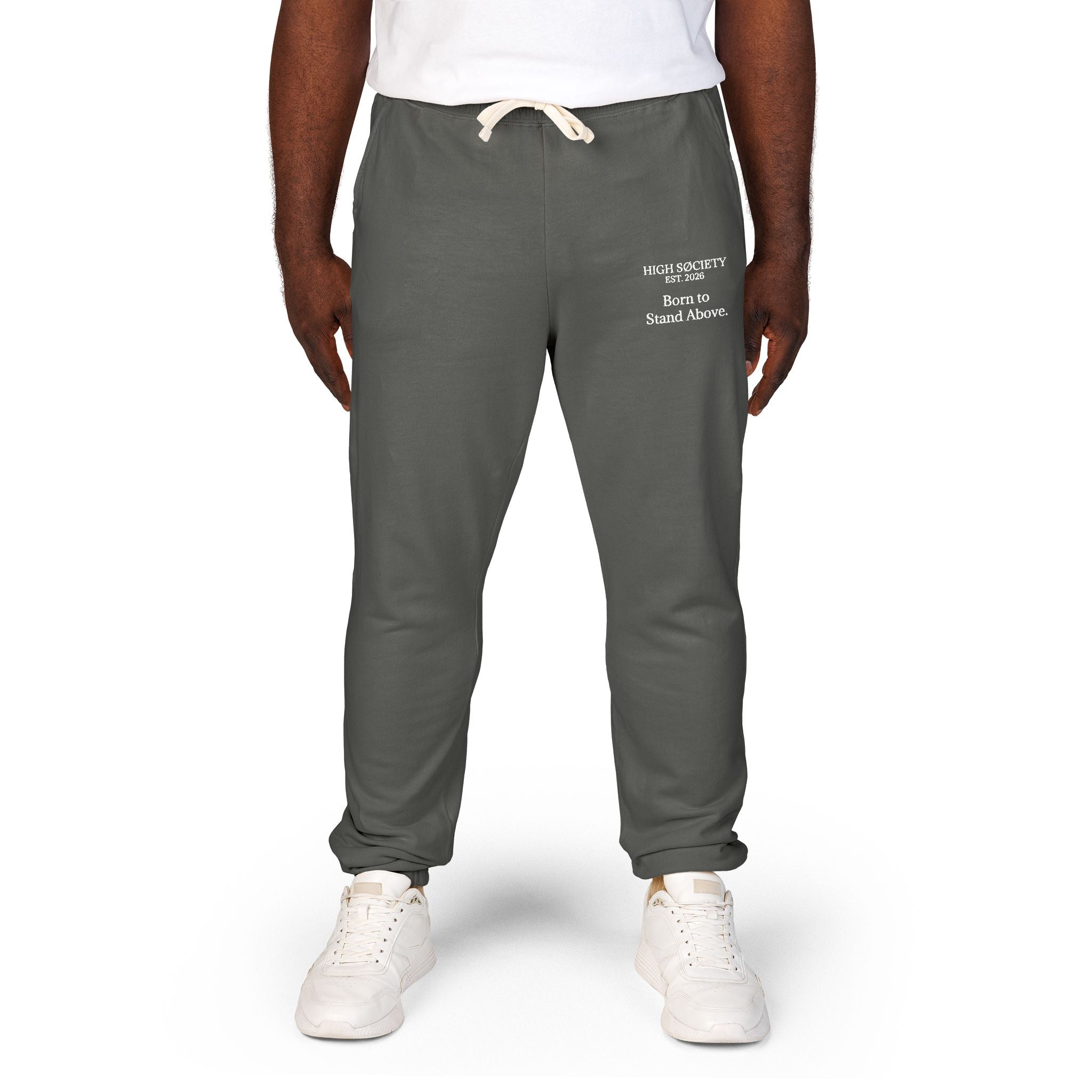 HIGH SØCIETY — Relaxed Fleece Sweatpants