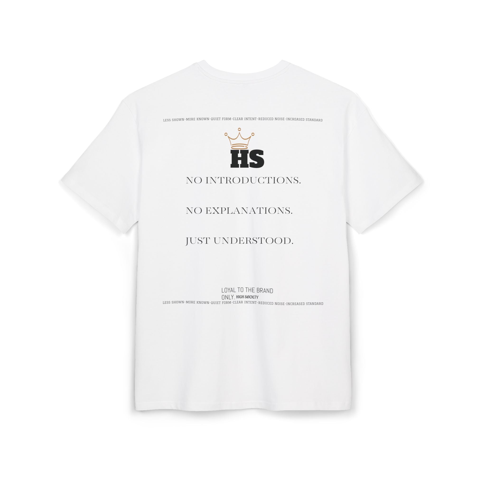 HIGH SØCIETY Oversized Tee