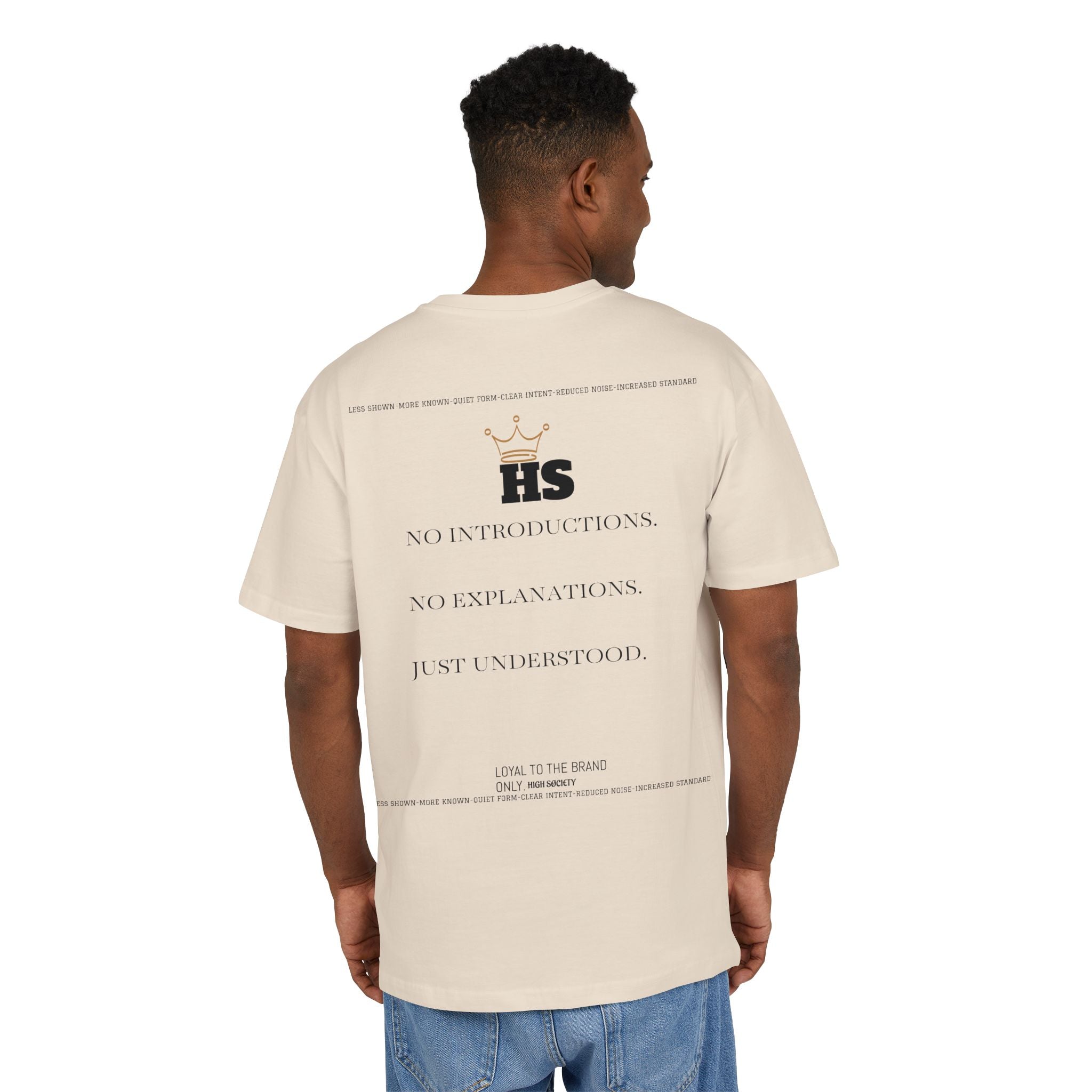 HIGH SØCIETY Oversized Tee