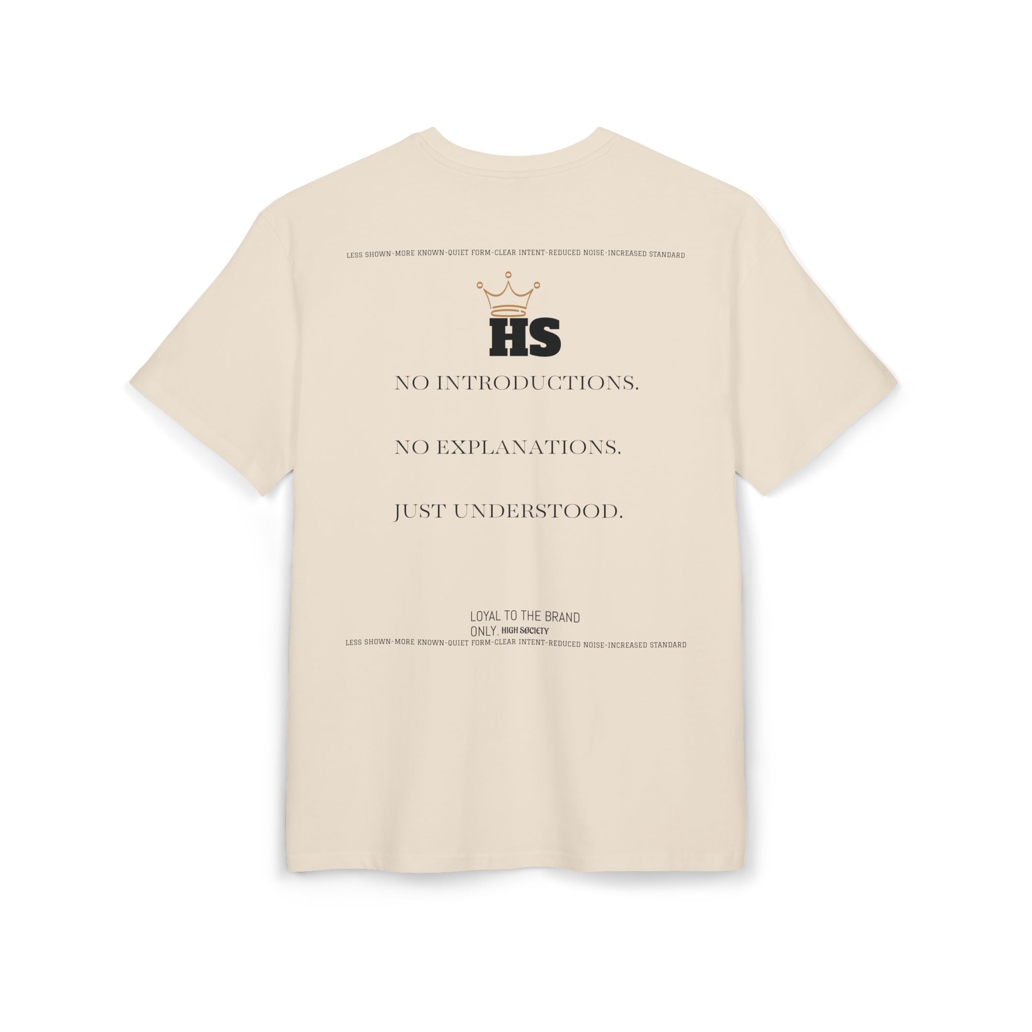 HIGH SØCIETY Oversized Tee